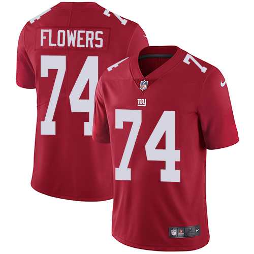 Nike New York Giants #74 Ereck Flowers Red Alternate NFL Vapor Untouchable Limited Jersey,We sell and wholesale Nike New York Giants #74 Ereck Flowers Red Alternate NFL Vapor Untouchable Limited Jersey on line form chian!
